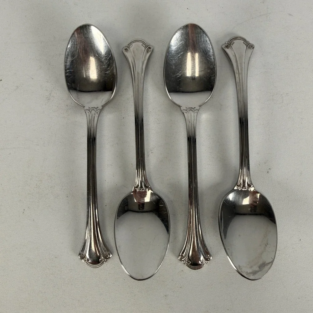 4 Wallace Resplendence Grand Ballroom Tablespoon 18/10 Stainless Steel Flatware